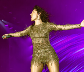 Foto live realizzata da Oronzo Lavermicocca per Scena Live durante il concerto di Elisa - Palaflorio - Bari 07/05/2026